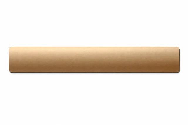Matte Gold 25mm colour sample