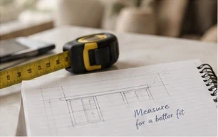 Tape measure and window measurement planning